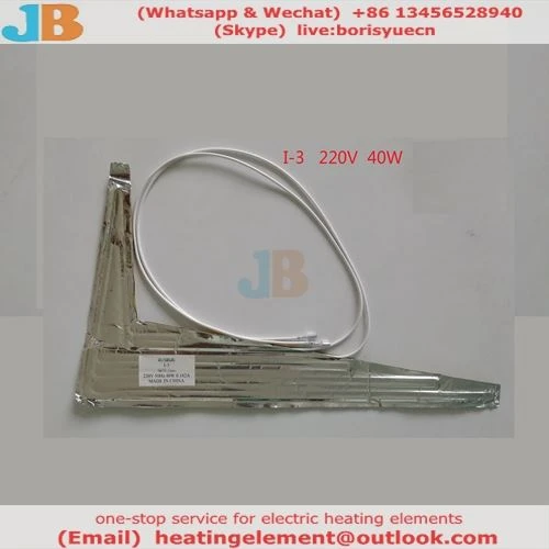 L Shape Aluminium Foil Heater di Mesir 1000pcs Siap Untuk Pelanggan Mesir